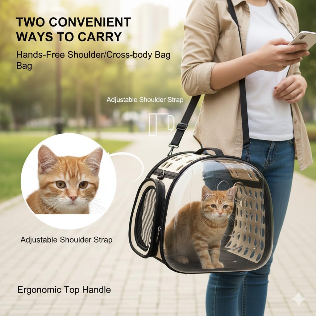 Interior view of Eprolo breathable pet bag