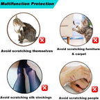 Safe non toxic vinyl resin claw caps for medium adult cats