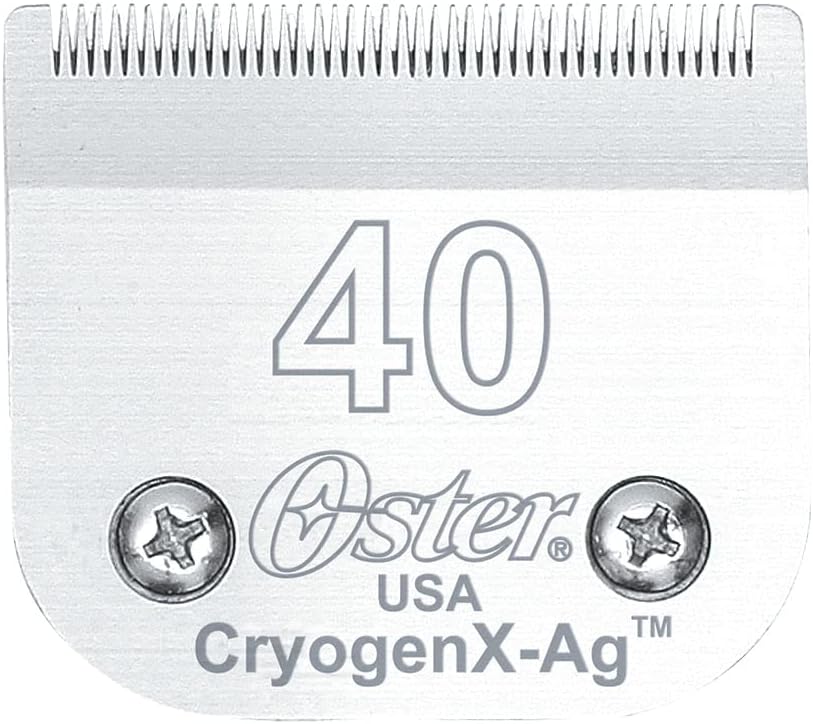 Side view of the Oster professional detachable replacement clipper attachment emphasizing its smooth silver finish.