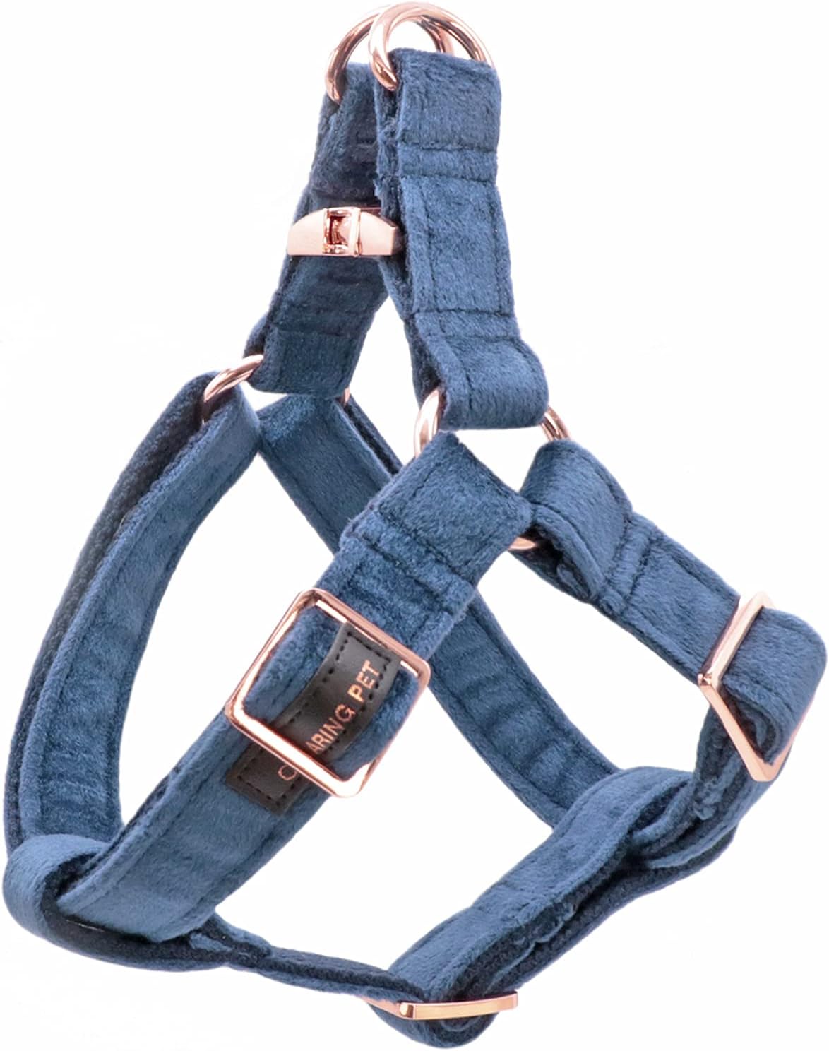 ARING PET Dog Halter Harness, Velvet Dog Harness, Adjustable No Pull White Dogs Halter Harness. Small (Pack of 1) - Image 10