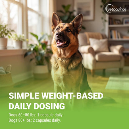 Vetoquinol triglyceride omega capsules daily dosage instructions for pet food