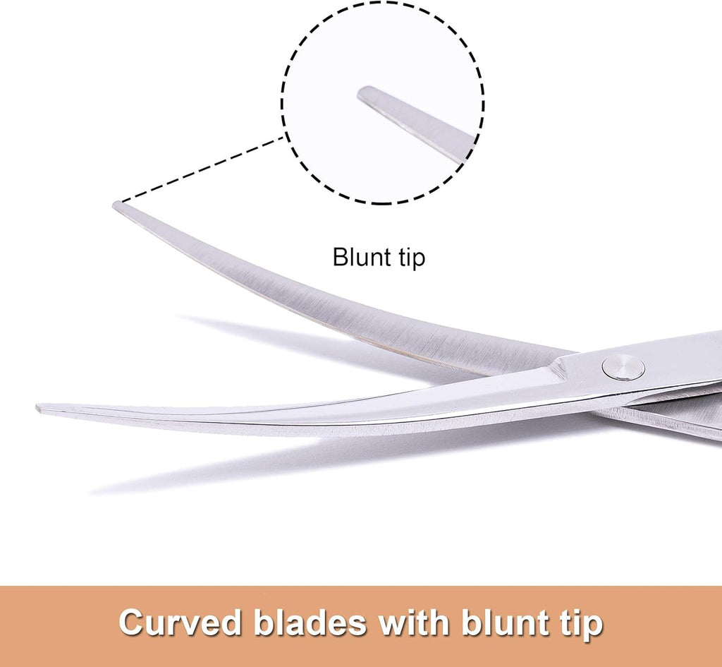 LovinPet cat and dog grooming scissors showing cushioned ergonomic handle.