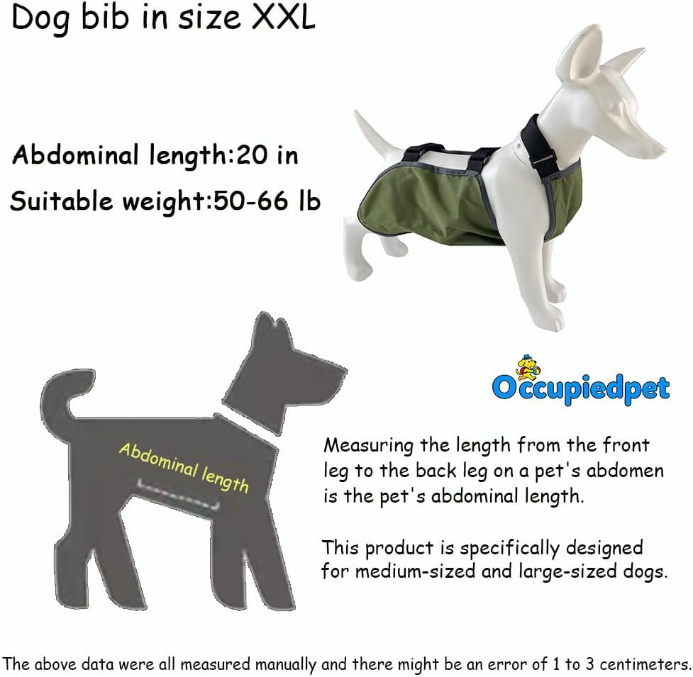 Occupiedpet breathable corgi raincoat side view highlighting full abdomen coverage