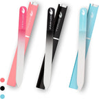Sephanna premium crystal glass nail files pack of three front view