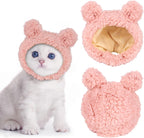Joicee comfortable warm headwear for cats and small puppies top view