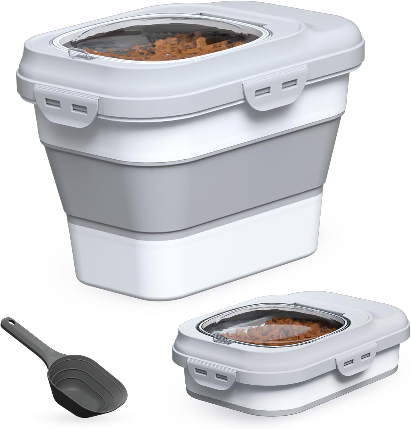 Tiovery dog food storage container front view