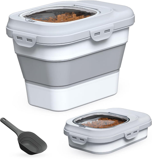 Tiovery dog food storage container front view