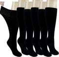 Ioryzek diabetic socks front view showing extra wide top for circulation