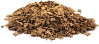 Close up view of natural cork granules texture for reptile habitats
