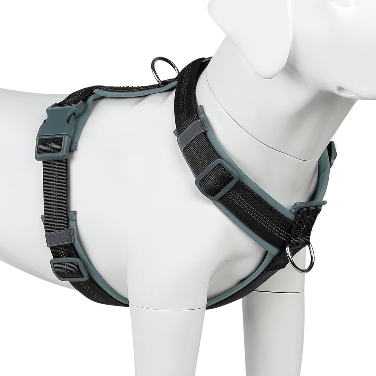 Plutus Pet No Pull Dog Harness, Adjustable Nylon Harness with Soft Padding, Reflective and Heavy Duty Dog Harness for Small, Medium, Large Dogs(Hot Pink, M) - Image 10