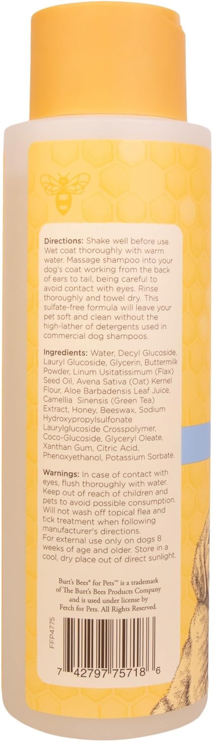Burt's Bees for Pets Tear Free Puppy Shampoo & Conditioner with Buttermilk, 2 in 1 Gentle Dog Shampoo for Puppies, Cleans and Conditions Sensitive Skin, 16 Fl Oz - Image 11