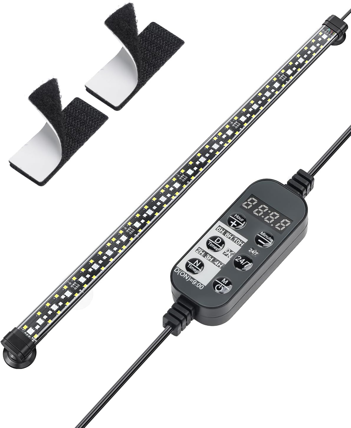 Pawfly Aquarium Light with Bluetooth for Plants, 5W 8 inch Full Spectrum Fish Tank Light for 8-15 inch Fish Tanks, Submersible LED Lights with App Control, Timer Modes & Adjustable Brightness - Image 12