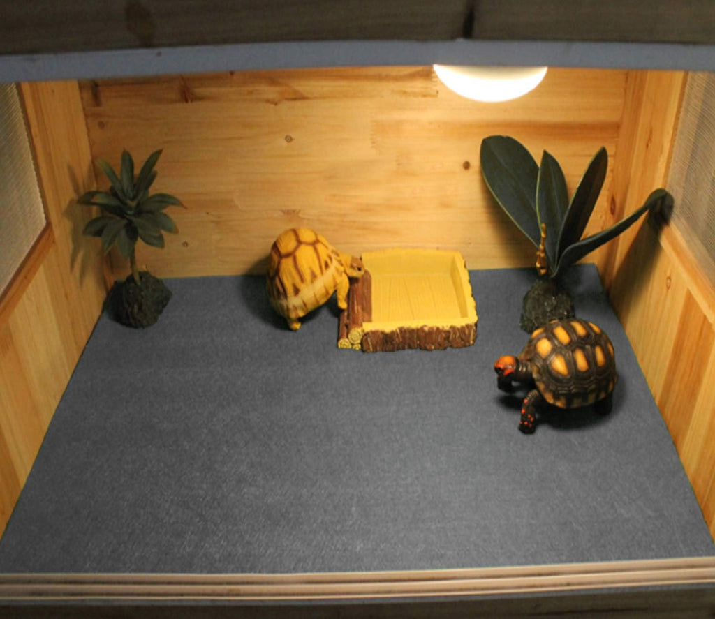Hercocci washable reptile habitat mat folded