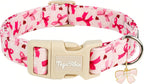 Dog Collars for Small Dogs, Dog Collar with Tulip Patterns, Summer Floral Dog Collar Tulip with Metal Buckle, Durable Cute Adjustable Collars Flower Gift for Puppy Small Medium Dogs-S - Image 13
