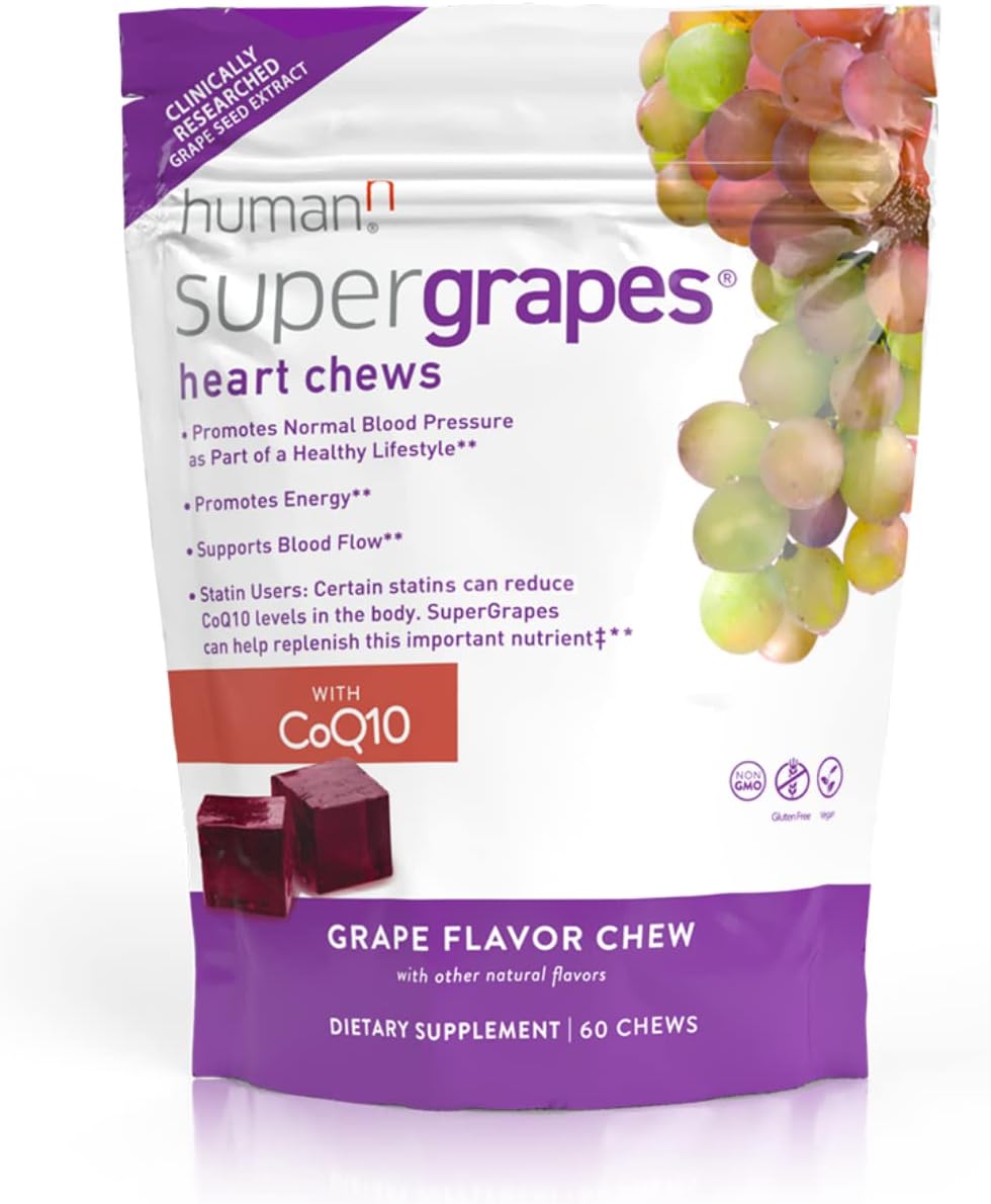 Humann SuperBeets 5-in-1 Heart Chews + 3X Absorption 150mg CoQ10, 60 Ct - Image 11
