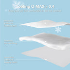 ZAKAPAWS summer cold pet throw mat waterproof layer close up view