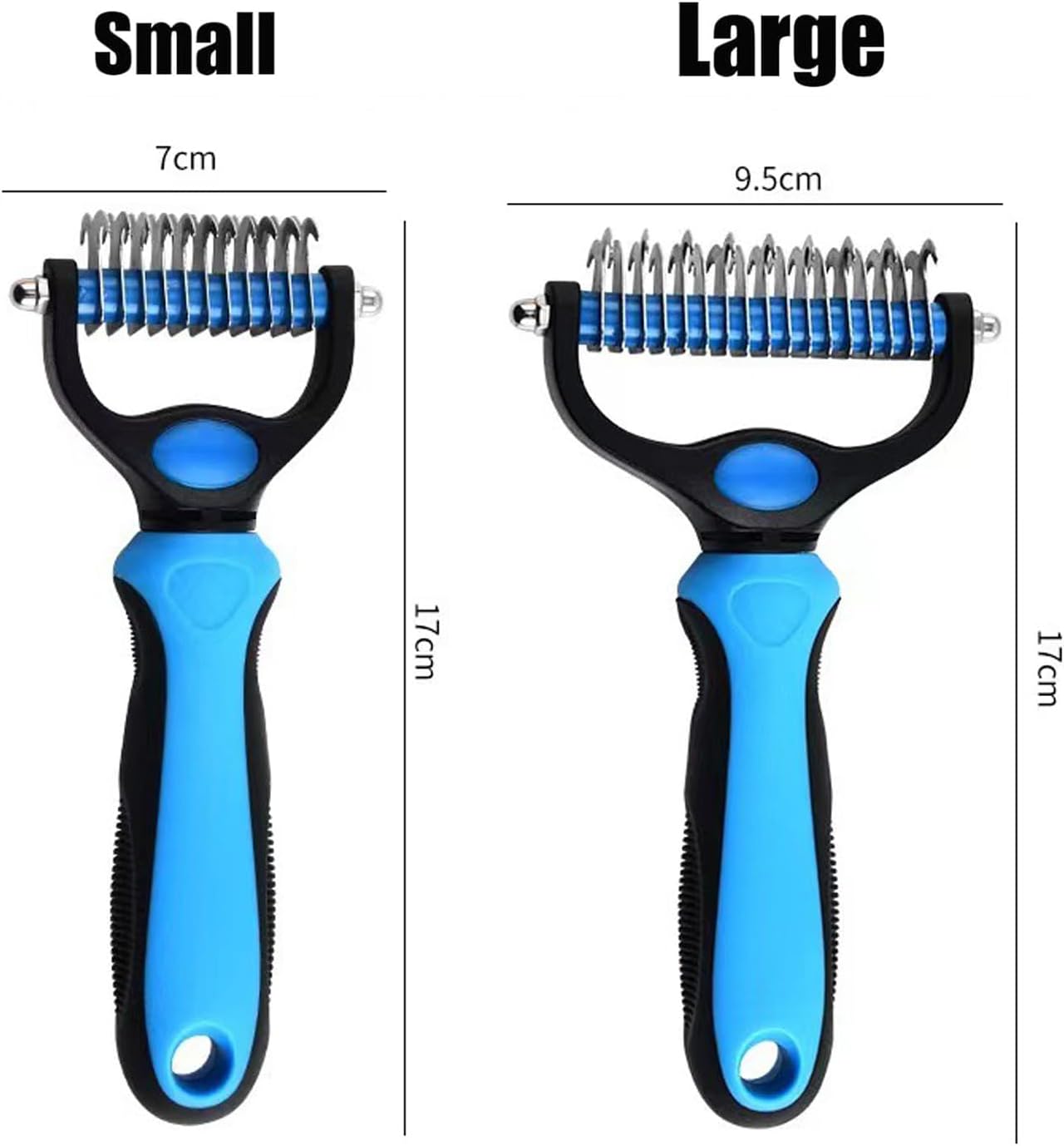 Cutefly pet hair remover tool for long haired cats and dogs