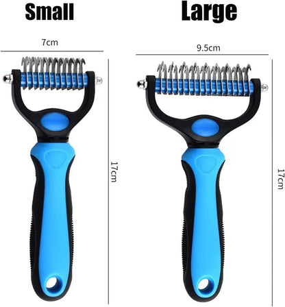 Cutefly pet hair remover tool for long haired cats and dogs