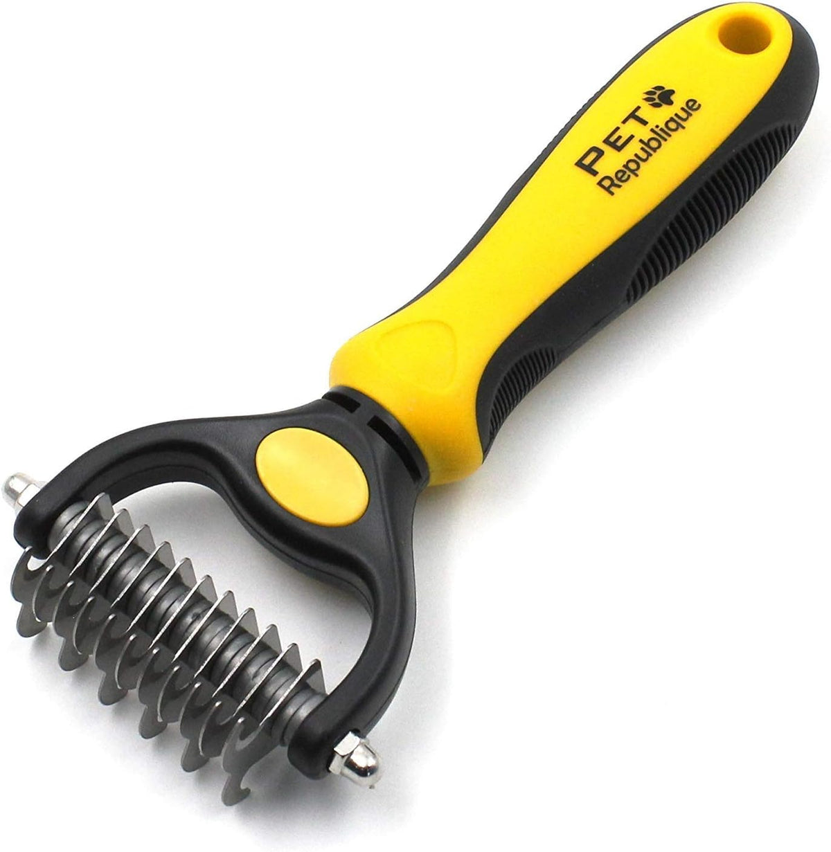 Pet Republique Matt Splitters Tool - Effective Mat Remover and De-matting Comb for Long-Haired Dogs, Cats, Rabbits - Regular 12+23 Teeth Design - Image 10