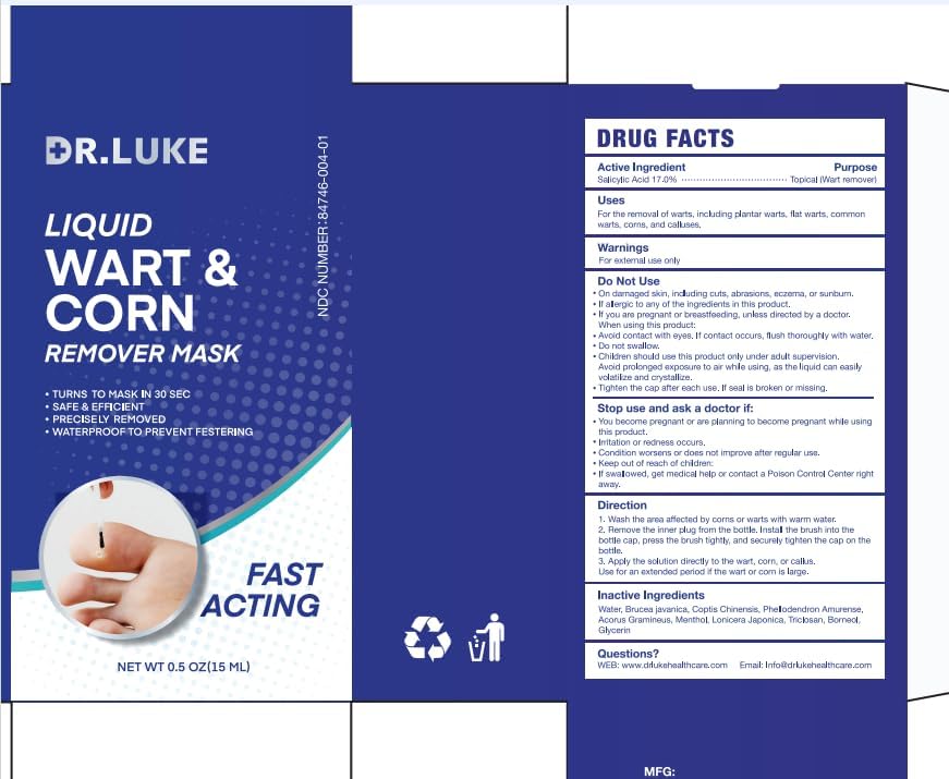 Authentic Dr. Luke imported skincare treatment for common and flat warts