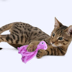 Authentic pet toy showing sturdy stitching details for biting safety