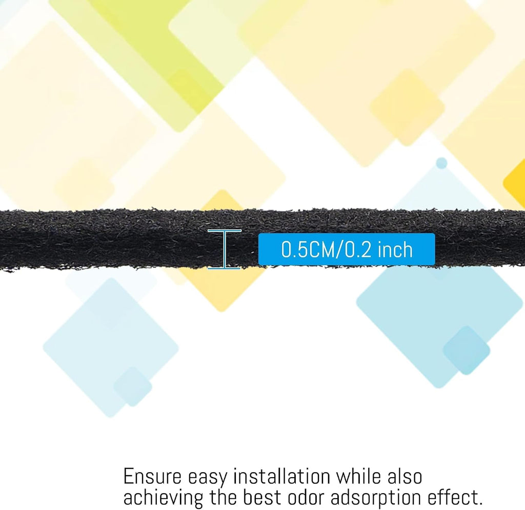 USEAMIE replacement filters layout showing all ten pieces inside the package