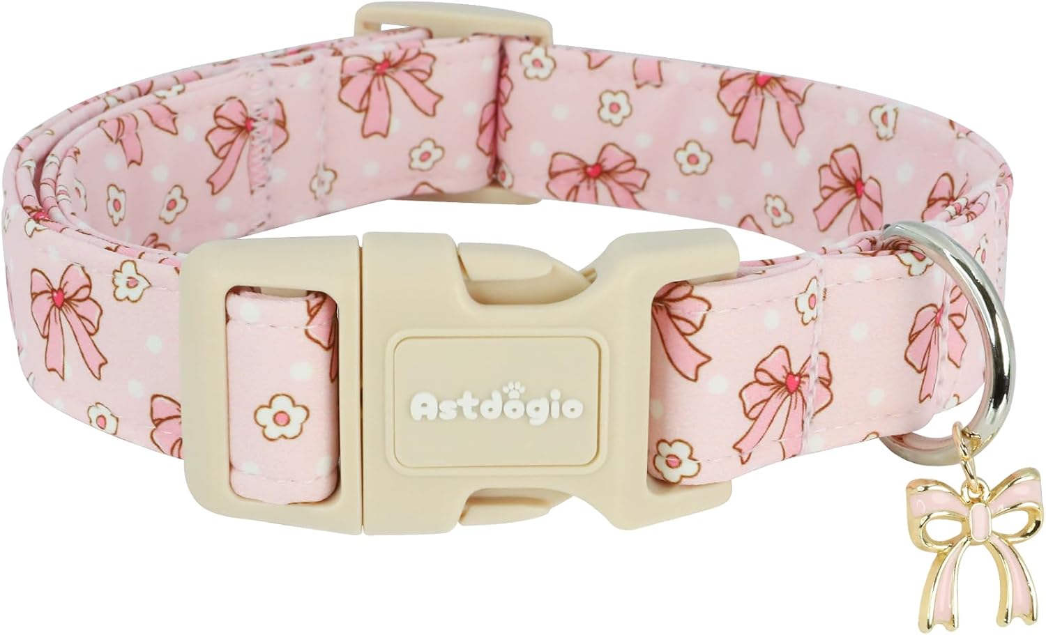 Medium Dog Collars for Male Dogs, Boy Dog Collars with Dinosaur PatternAdjustable Cotton Green Collar for Puppy DogIdeal, Daily Photos & Pet Fashion Accessory - Image 15