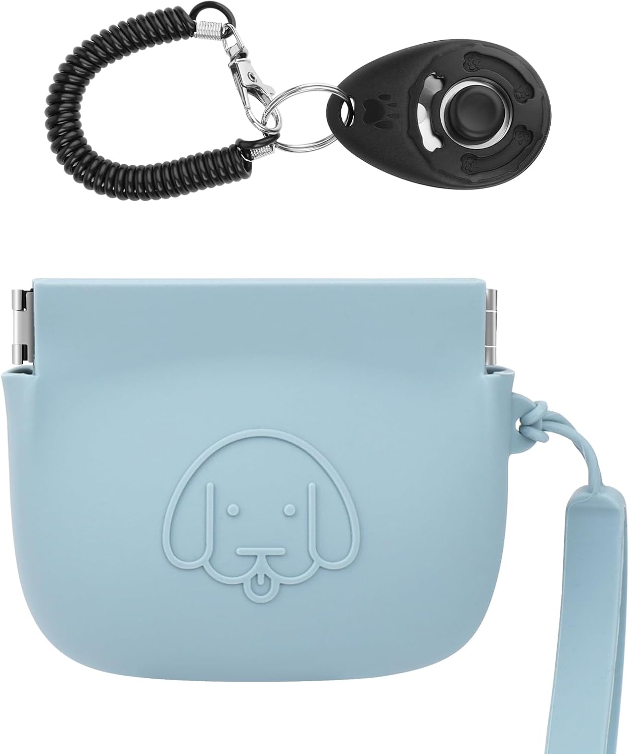 Premium imported WALLFID silicone pet accessory being used as a handy coin purse