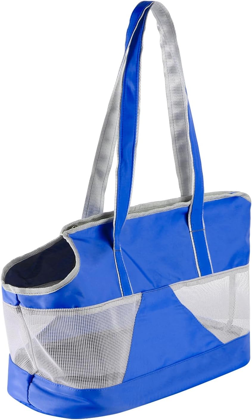 Dog Purse Carrier Pet Tote Bag Cat Carrier Handbag with Breathable Mesh Portable Dog Sling Transporter Tote Puppy Travel Outing Bag with Enhanced Bottom Support - Image 10