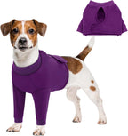 Queenmore Dog Surgery Recovery Sleeve Front Legs, Breathable Dog Recovery Sleeve, Elbow Protector Pet Cone Alternative After Surgery, Green, M - Image 15