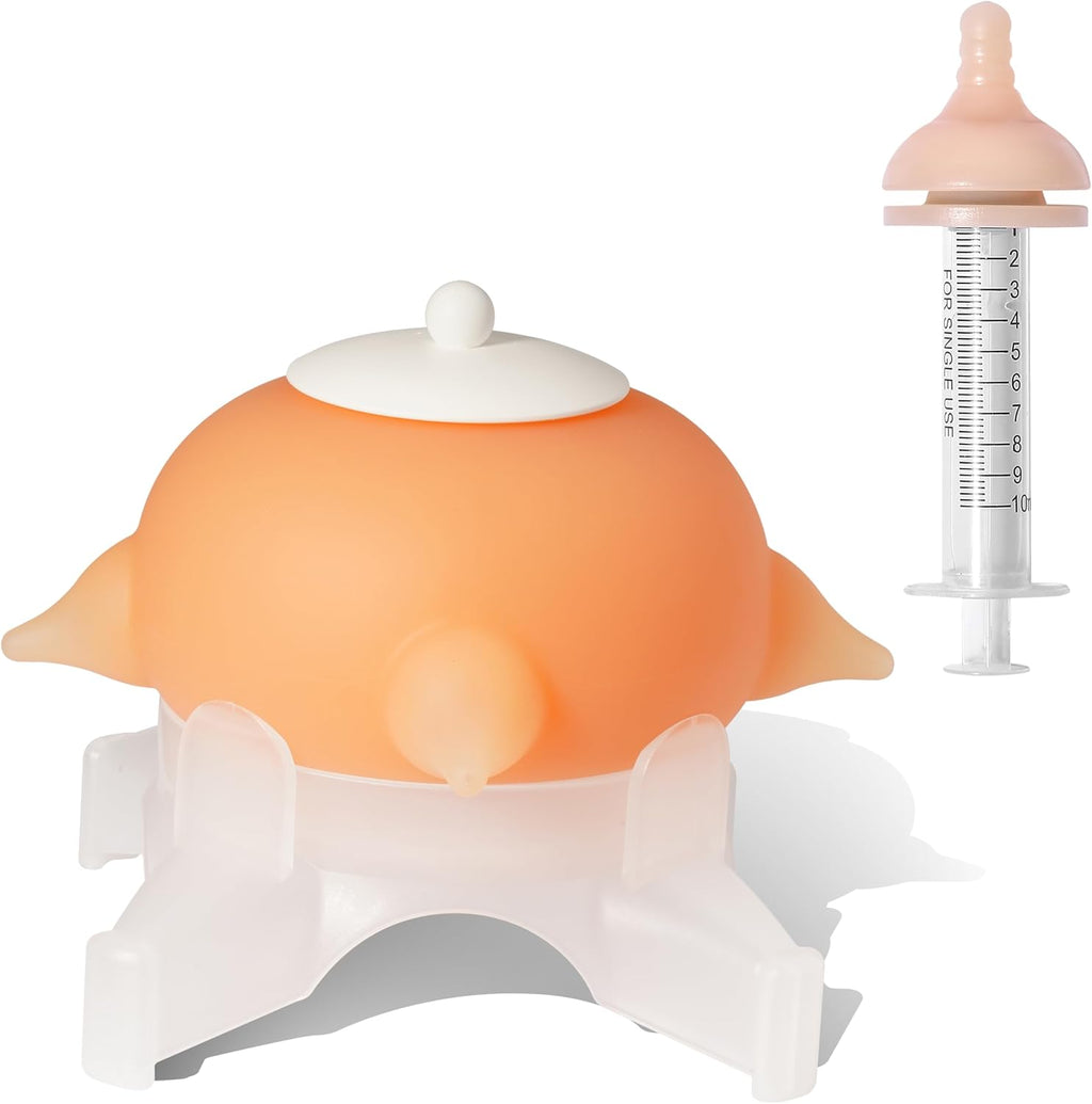 Doggiema puppy bottle nursing station packaging and instructional components