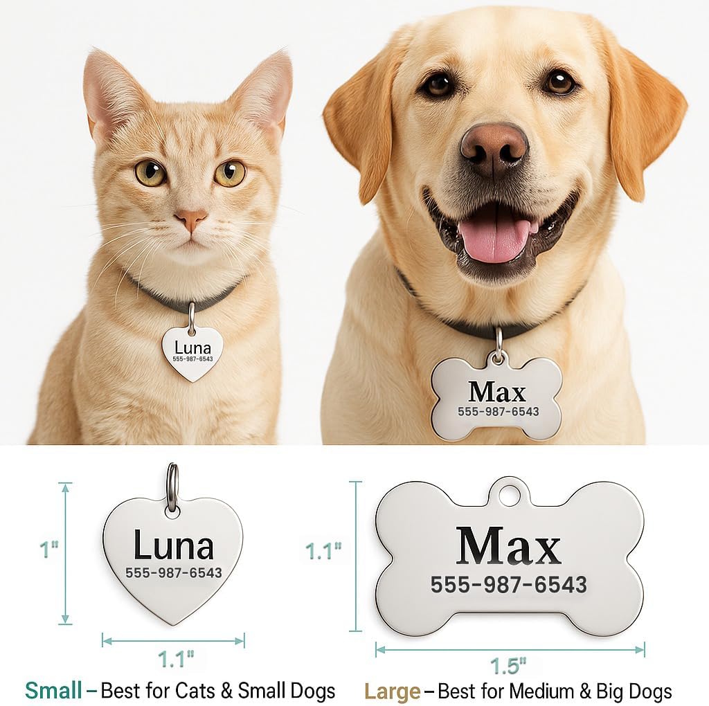 Dr. Fremont's identification accessory with secure split ring attachment for collars