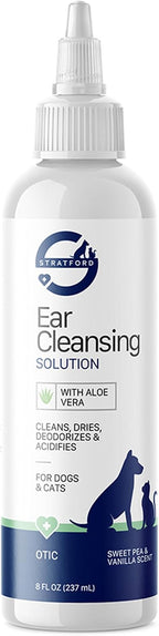 Authentic USA imported pet care ear treatment product display