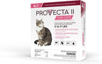 ProVecta II monthly topical flea prevention tubes for small felines five to nine pounds