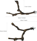 4PCS Bird Perch Natural Grape Stick Bird Standing Stick Grapevine - Image 5