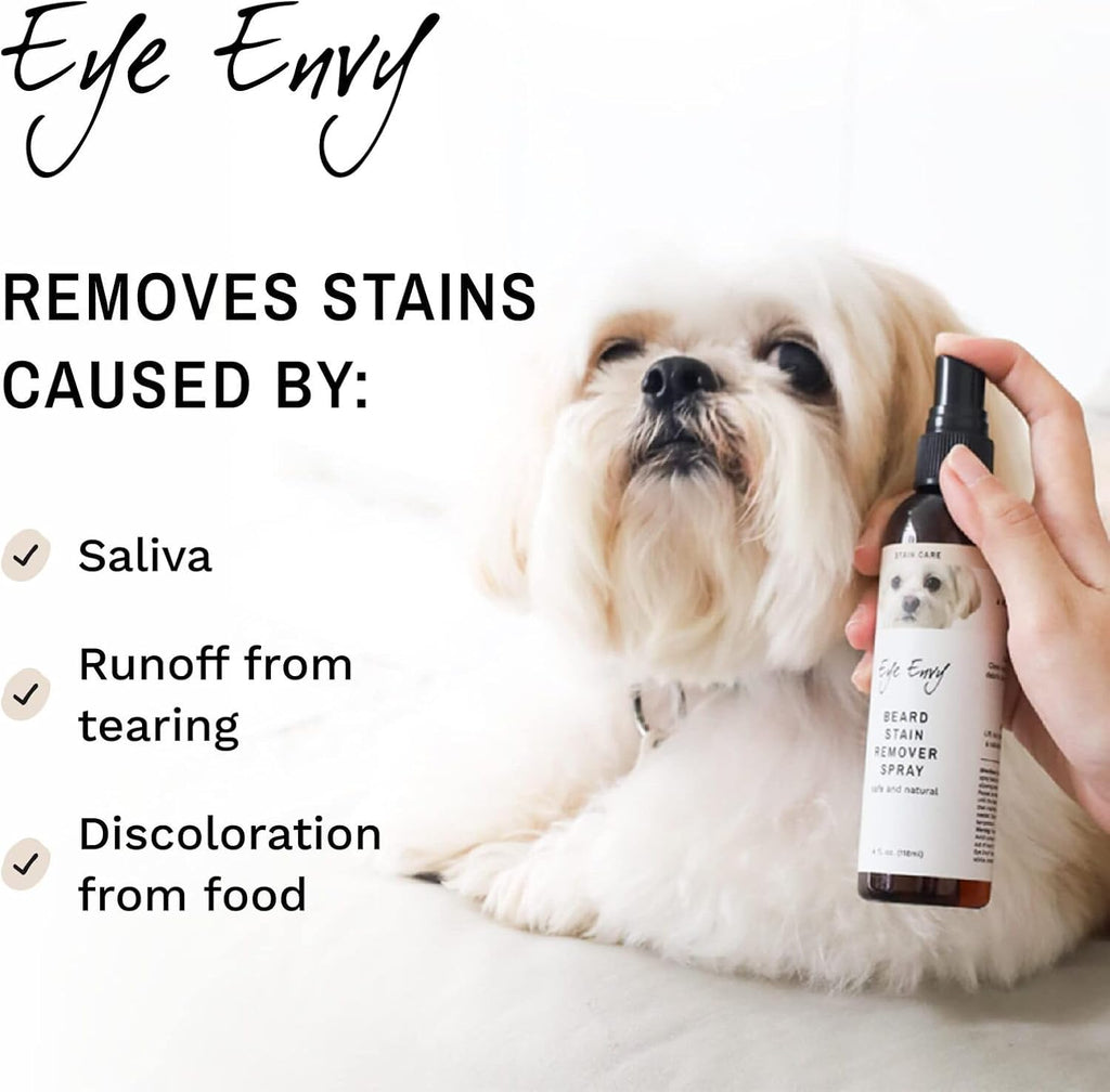 Eye Envy Beard Stain Remover for pets 8 fluid ounces