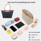 Lckaey felt insert inside a large tote bag maintaining its shape