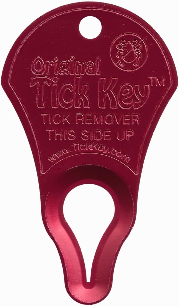 The Original Tick Key - Tick Detaching Device - Portable, Safe and Highly Effective Tick Detaching Tool (Blue) - Image 10