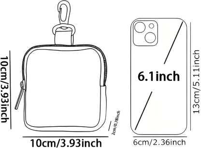 Detailed view of the durable black clip on the cat organizer