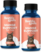 Mange Support for Cats, Natural Cat Itchy Skin, Paws and Ears Relief - Soothes Welts, Scabs, Red and Flaky Skin Reducing Excessive Grooming and Patchy Fur for a Healthy Coat (400 Tiny Tasteless Pills) - Image 12