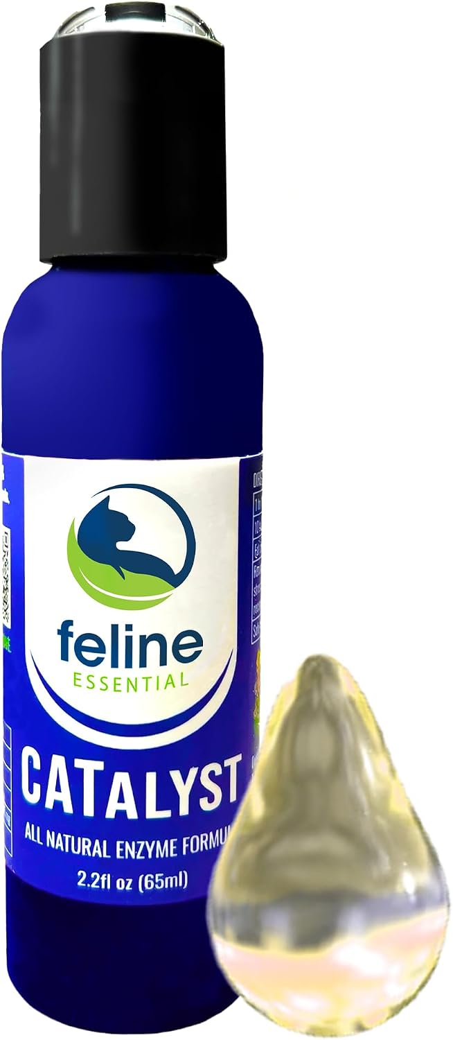 Feline Essential Catalyst liquid supplement for cat joint and gut health