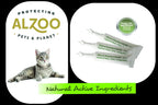 ALZOO Plant Based Flea & Tick Squeeze-On for Cats, Helps Repel Fleas, Ticks & Mosquitos, Up to 3-Months Protection, Plant-Based Active Ingredients, Water-Resistant, 3 EZ-On Applicators Per Pack - Image 9