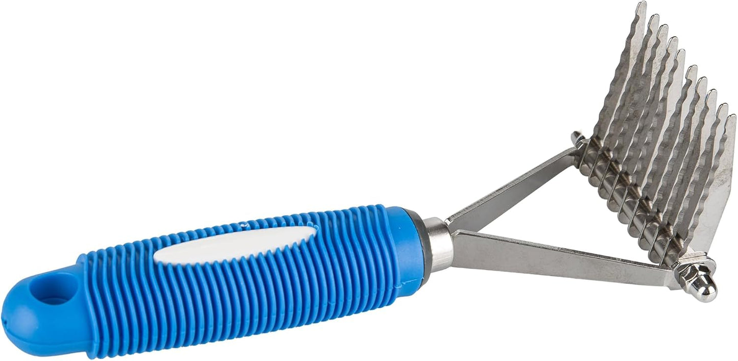 Gatsby Mane And Tail Thinning Comb professional steel grooming tool front view