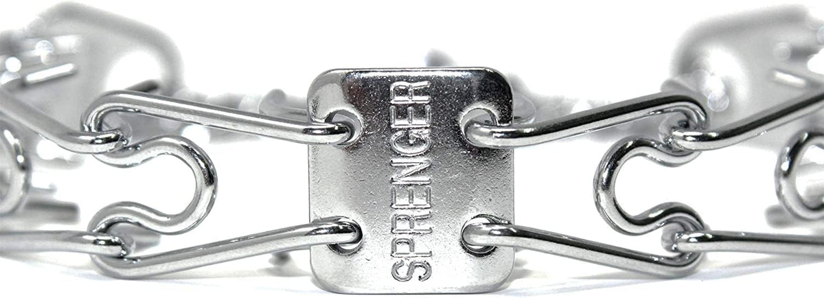 Herm Sprenger two point two five millimeter gauge prong collar side angle