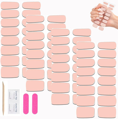 Namora Sweet Pink Nail Polish Strips packaging front view showing salon quality gel wraps