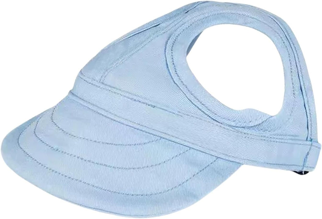 Dog Baseball Cap,1PC Pet Summer Beach Peaked Cap Dog Hat with Ear Holes, Adjustable Cat Visor Sunbonnet Hat for Small Medium Large Dogs (Solid Red, X-Large) - Image 13