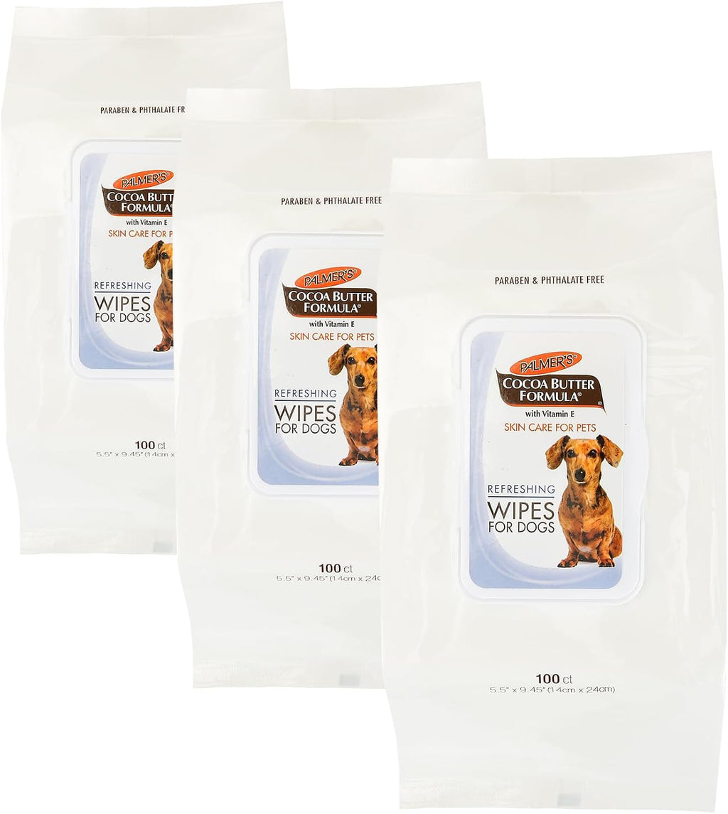 Palmer's for Pets Cocoa Butter Formula Refreshing Wipes for Dogs and Puppies - Paraben Free, Phthalate Free Dog Grooming Wipes with Vitamin E, Gentle Daily Use, 100 Count - Image 11