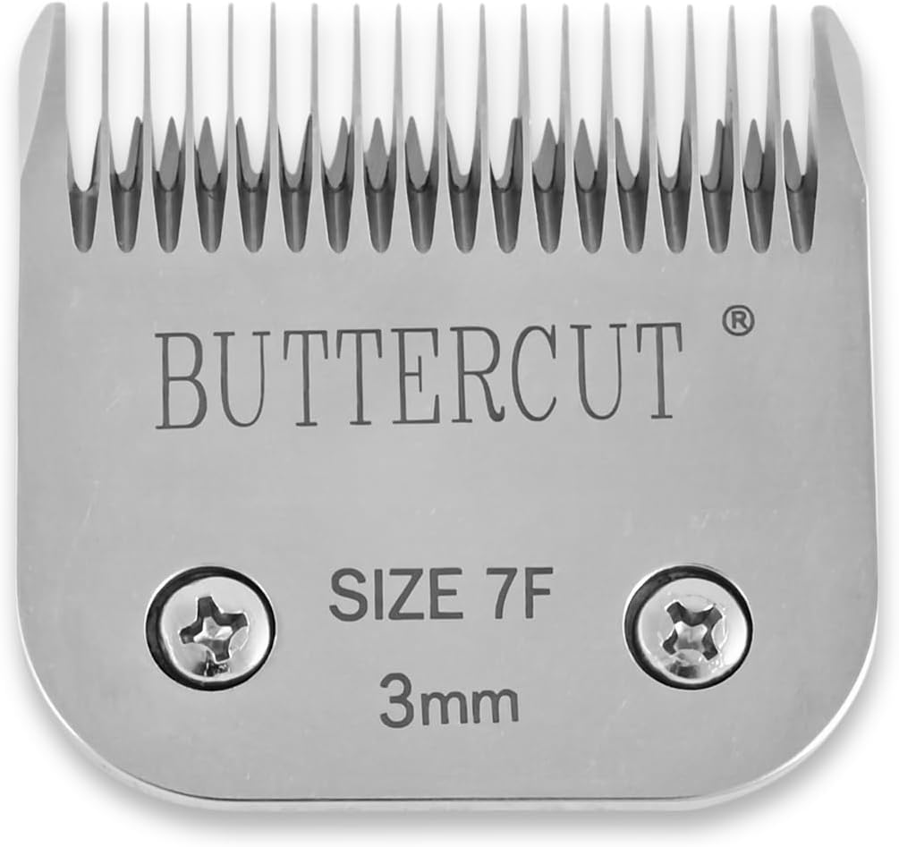 Geib Buttercut Detachable Replacement Dog Clipper Blade - 4 Pack, Sizes #30, #10, 5F, 7F, Stainless Steel Long-Lasting Sharp Edges, Compatible with Andis A5, Oster A5, Wahl KM10, Dog Grooming Blade - Image 9