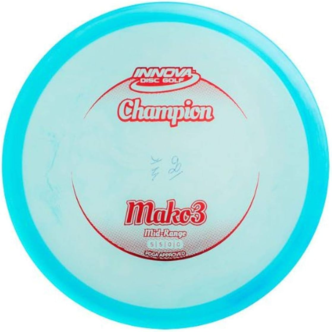 Innova Champion Mako3 mid range golf disc front view authentic USA imported sports gear