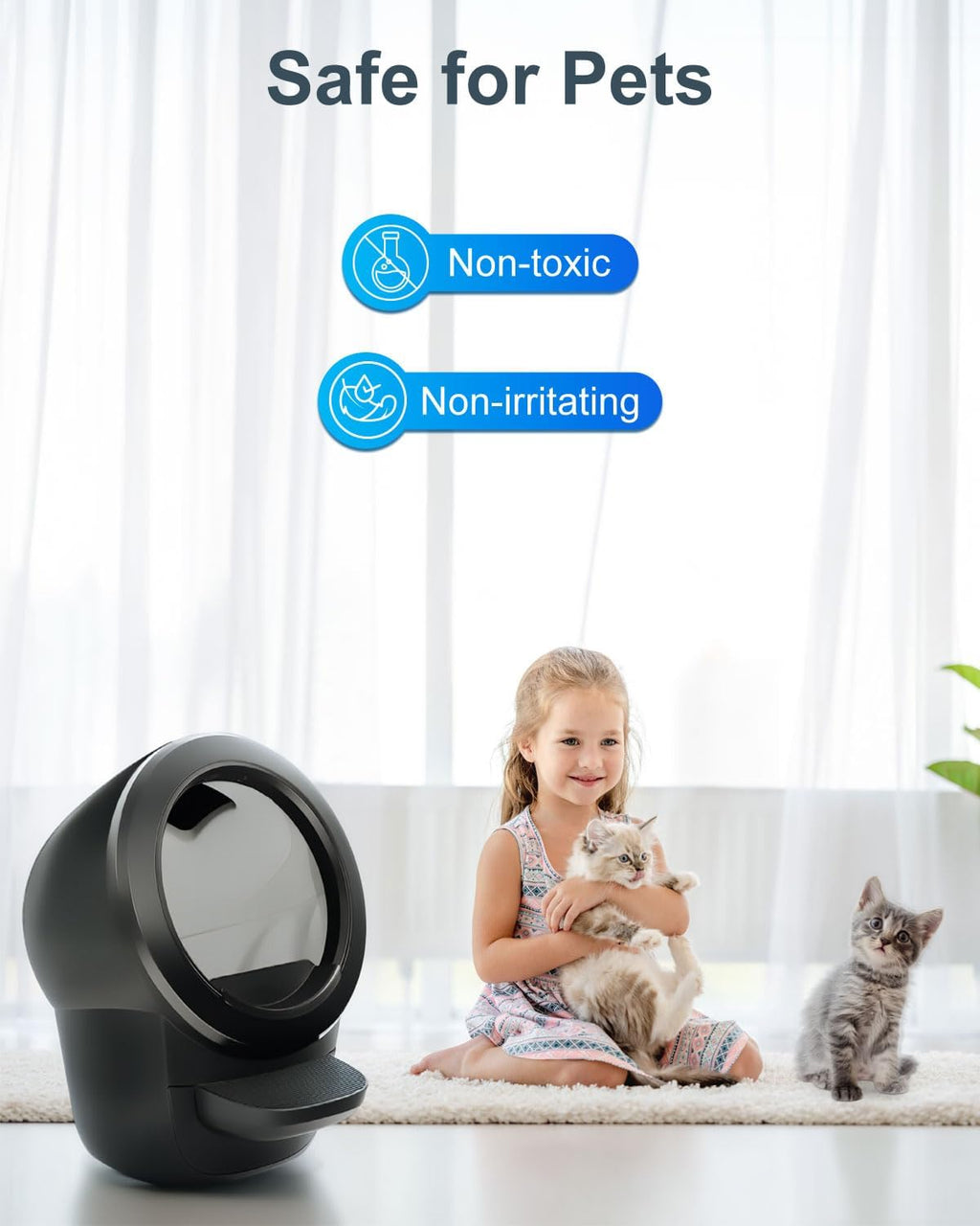 Harich CurLife pet care accessory refills showing standard packet sizing.